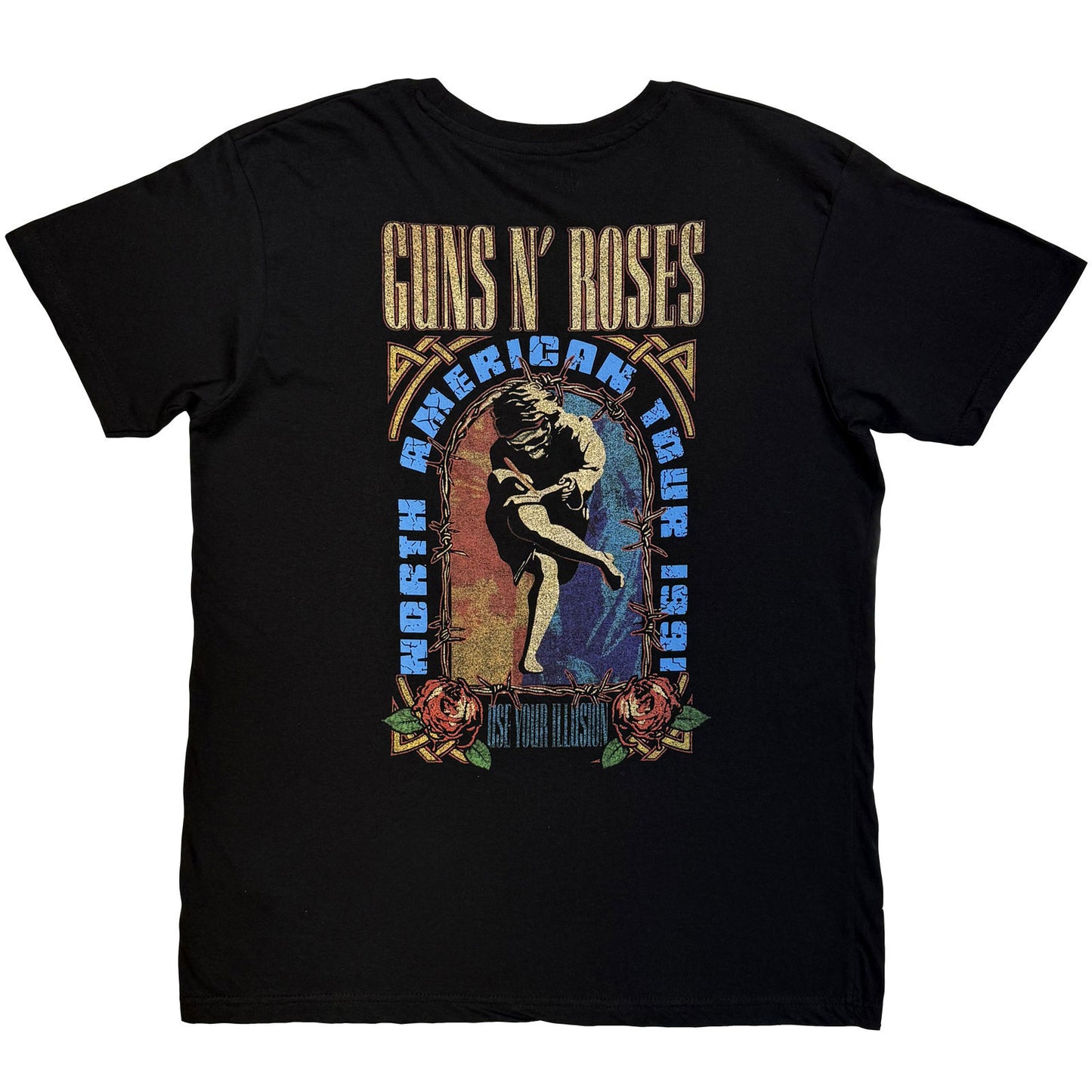 Guns N Roses North American Tour Skull T-shirt Back