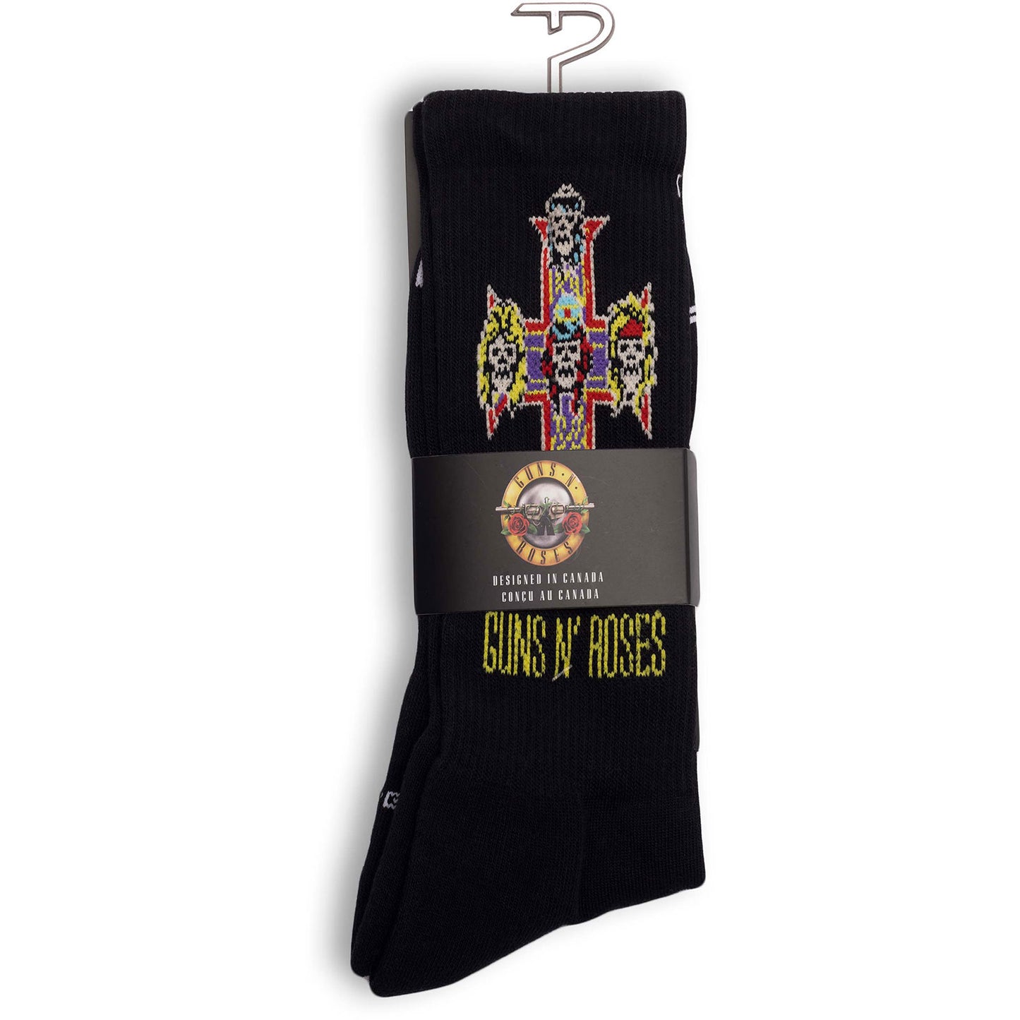 Guns N Roses Appetite For Destruction (US Men's Shoe Size 8-12) Socks Back