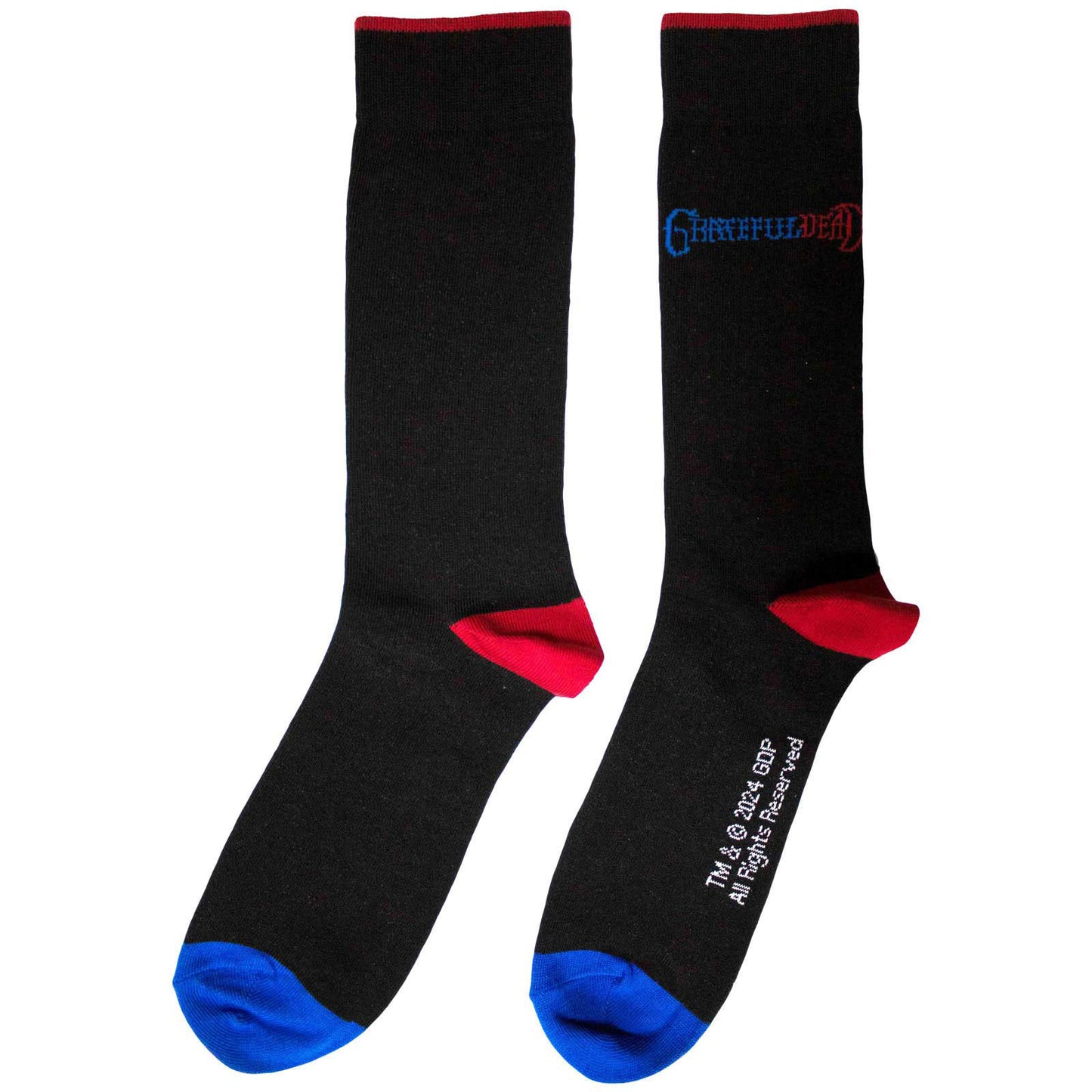 Grateful Dead Logo (US Men's Shoe Size 8-12) Socks Alt 2