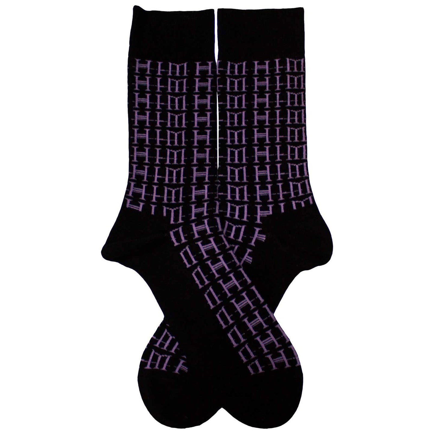 HIM Logo Repeat (US Men's Shoe Size 8-12) Socks Back