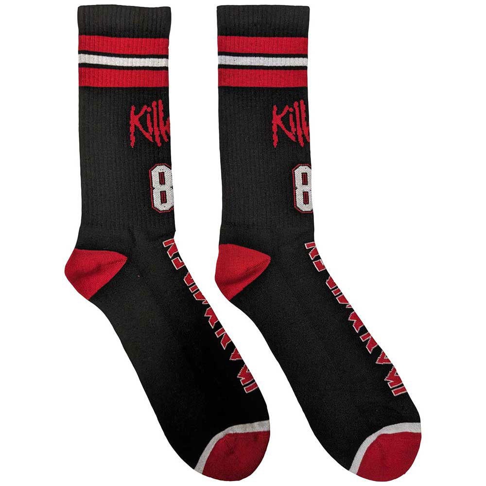 Iron Maiden Killers '81 (US Men's Shoe Size 8-12) Socks Front