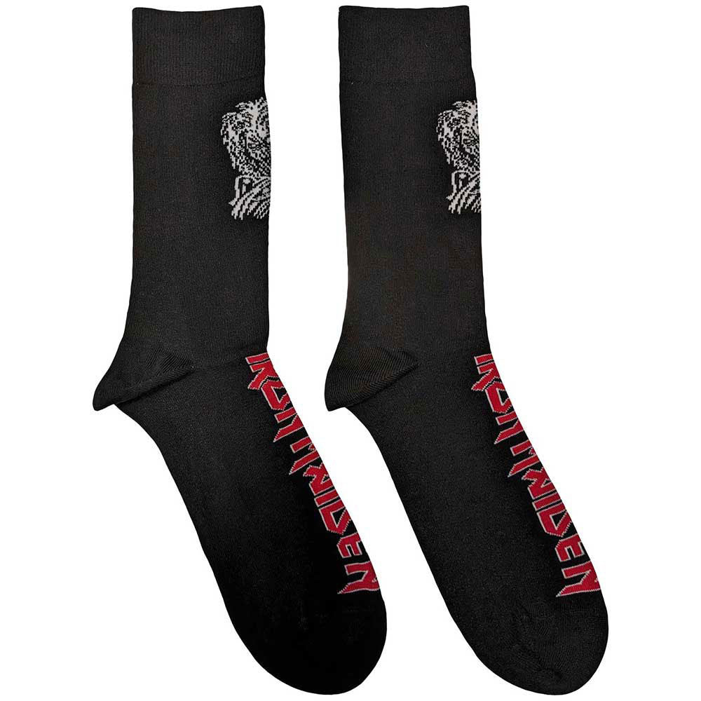 Iron Maiden Killers Eddie (US Women's Shoe Size 6-9) Socks Front