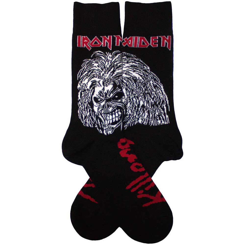 Iron Maiden Killers (US Men's Shoe Size 8-12) Socks Back