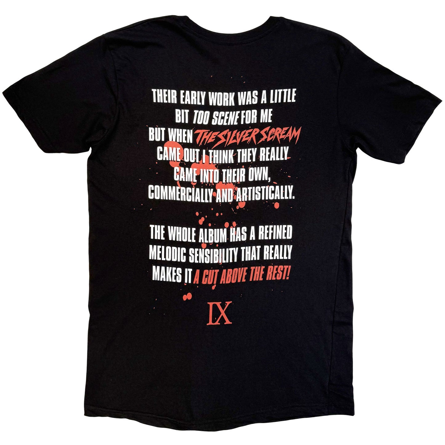 Ice Nine Kills American Psycho T-shirt Back