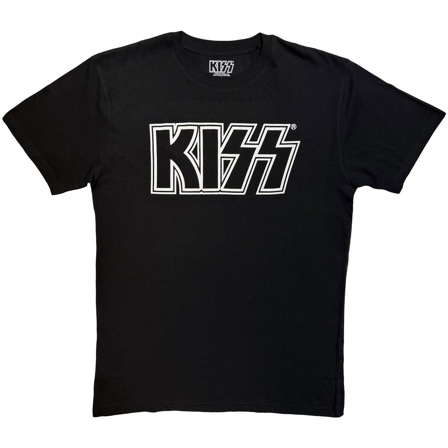 KISS Logo Mono T-shirt Front