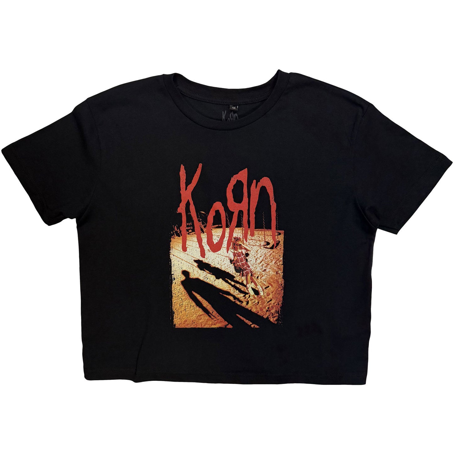 Korn Shadow Playground Crop Top Girls Jr Front