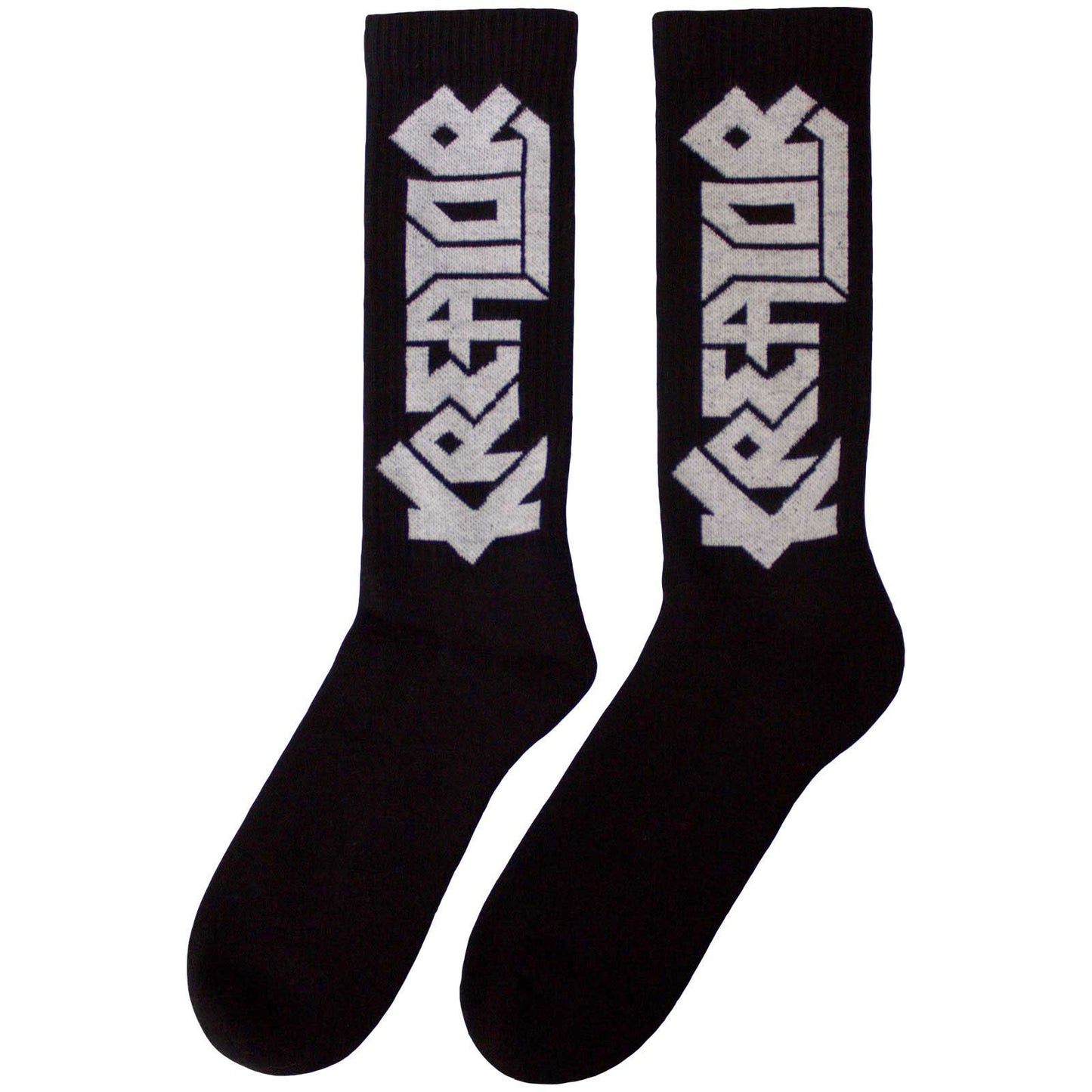 Kreator Logo (US Men's Shoe Size 8-12) Socks Back