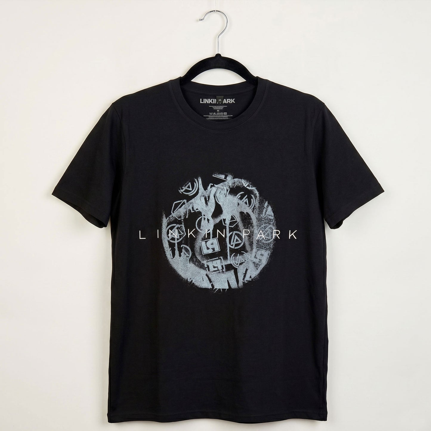 Linkin Park Logo Blur Carbon T-shirt Back
