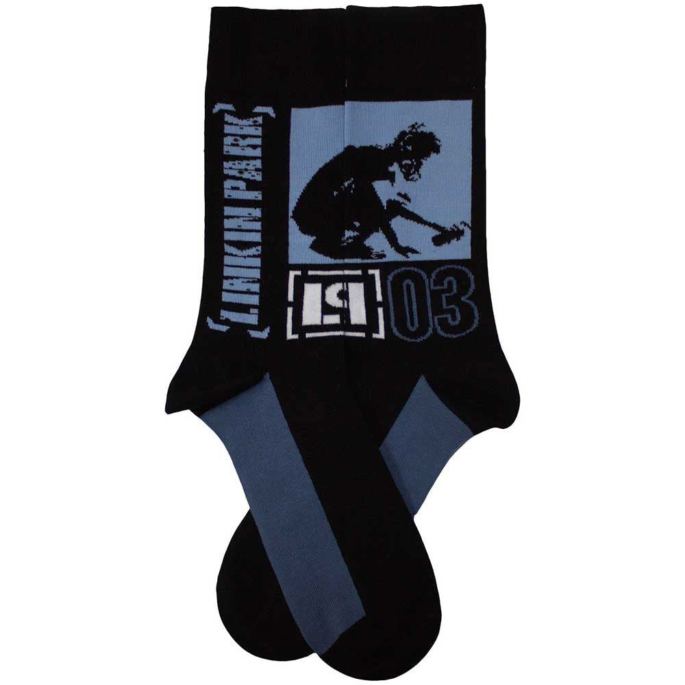 Linkin Park Crouching (US Women's Shoe Size 6-9) Socks Back