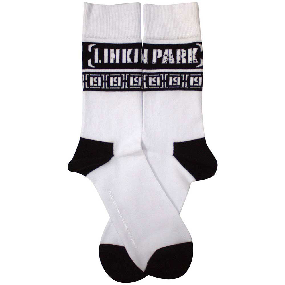 Linkin Park Lp Repeat (US Women's Shoe Size 6-9) Socks Back