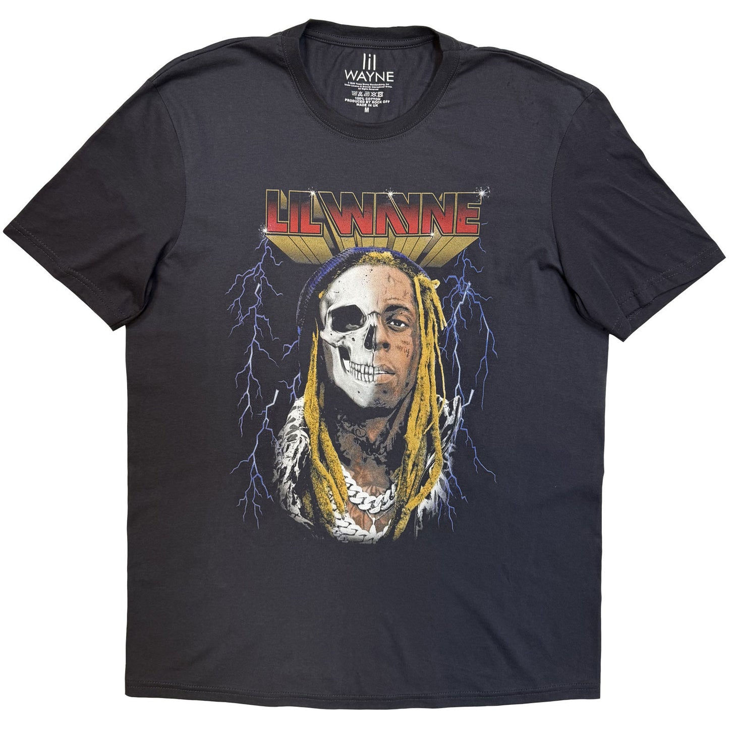 Lil Wayne Lightning Art T-shirt Front