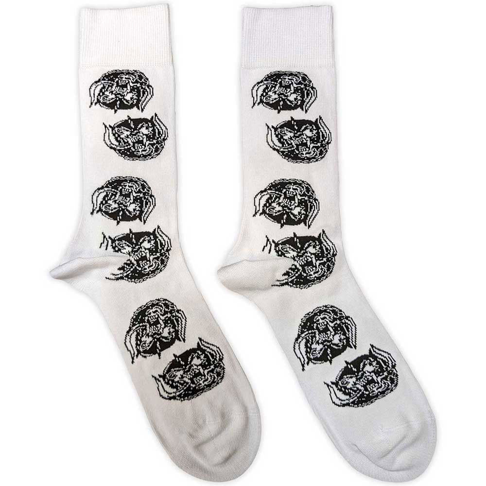 Motorhead Warpig Repeat (US Men's Shoe Size 8-12) Socks Front