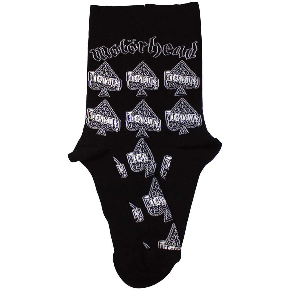 Motorhead Ace Of Spades Repeat (US Men's Shoe Size 8-12) Socks Back