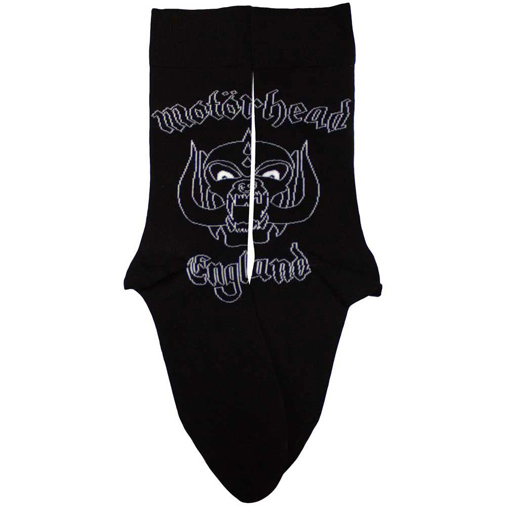 Motorhead England (US Women's Shoe Size 6-9) Socks Back