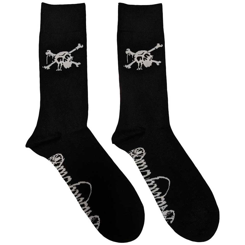 Motley Crue Skull (US Men's Shoe Size 8-12) Socks Front