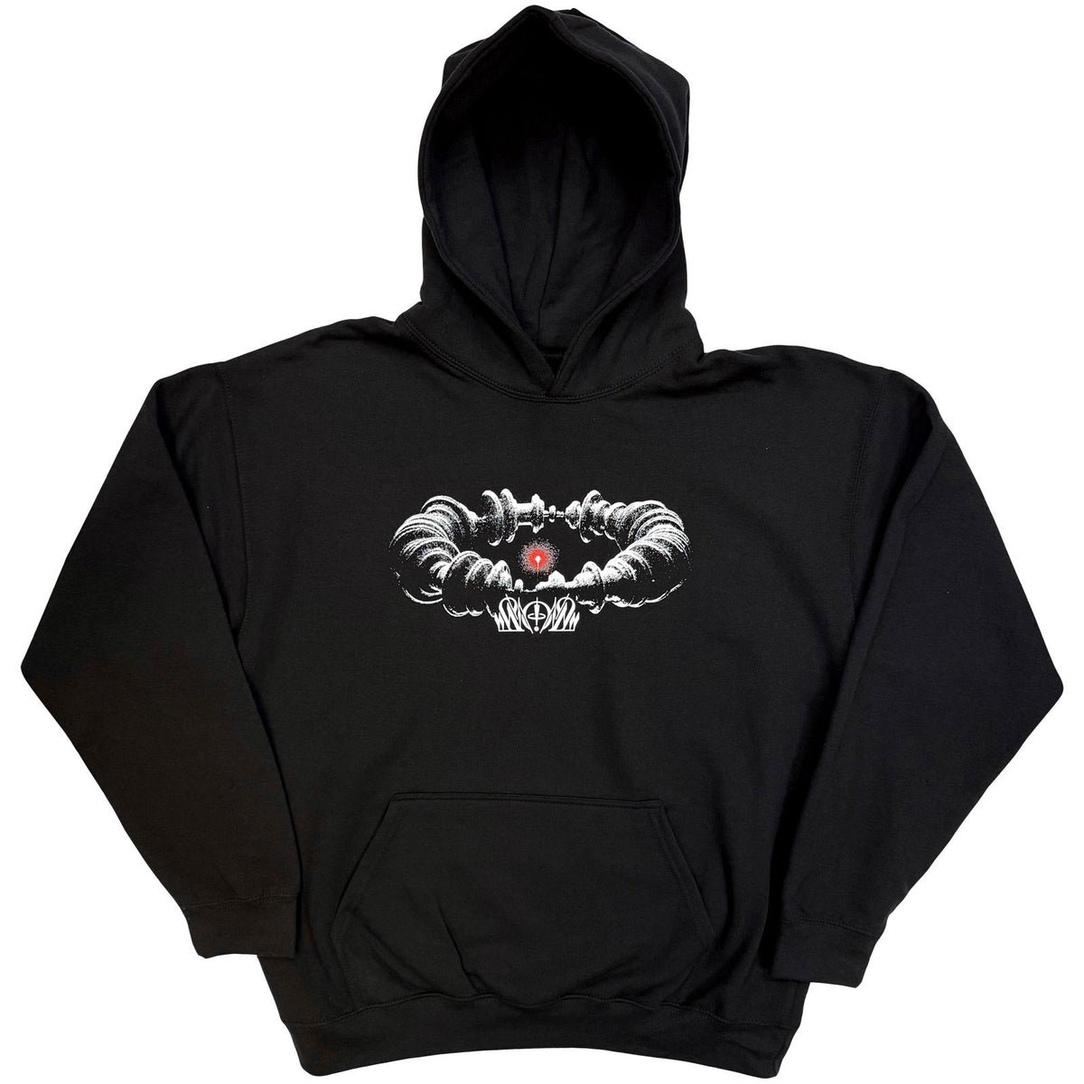 Muse Wow Ring Hooded Sweatshirt Front