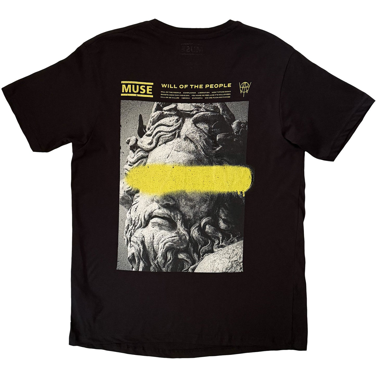 Muse Will Of The People T-shirt Back