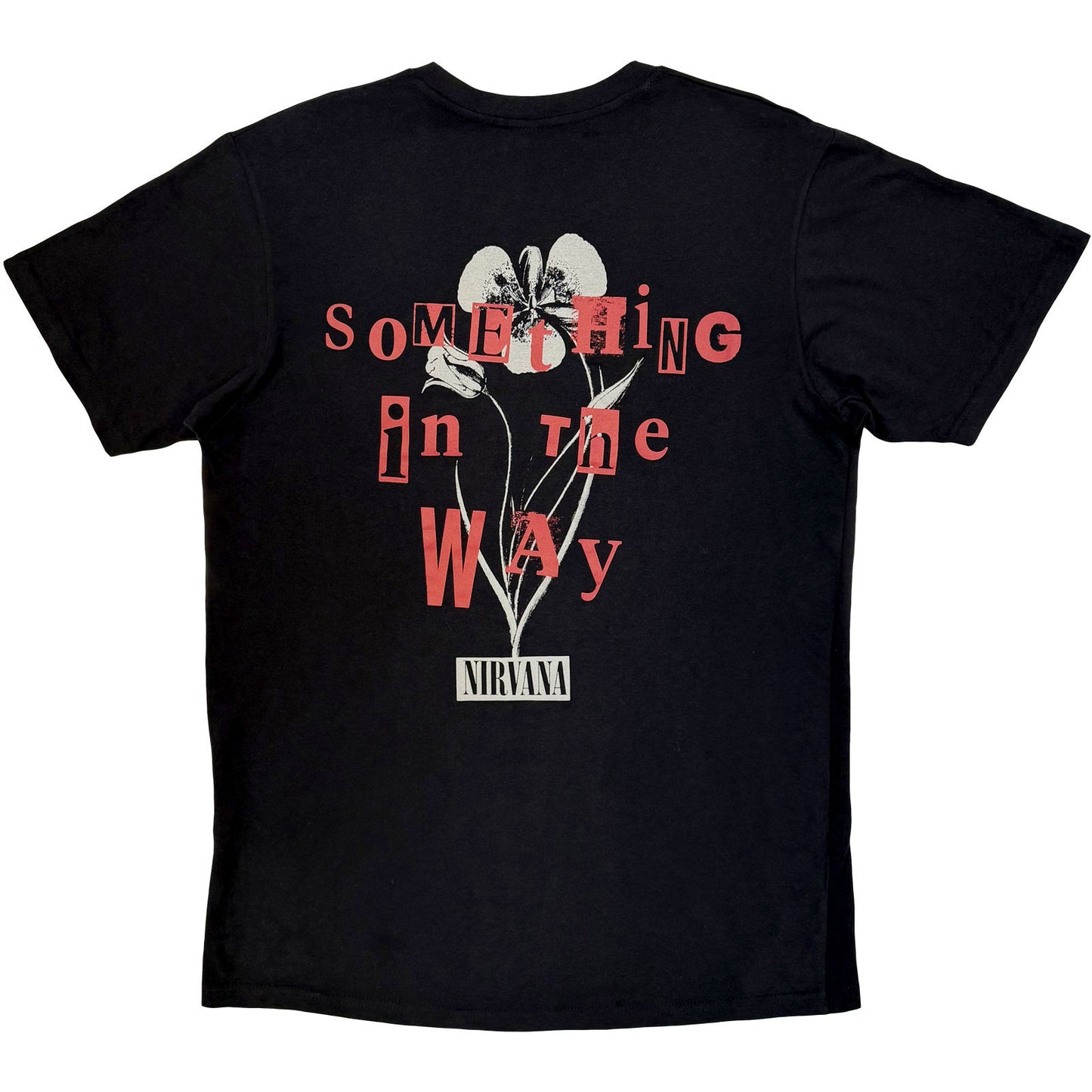 Nirvana Something In The Way Carbon T-shirt Back