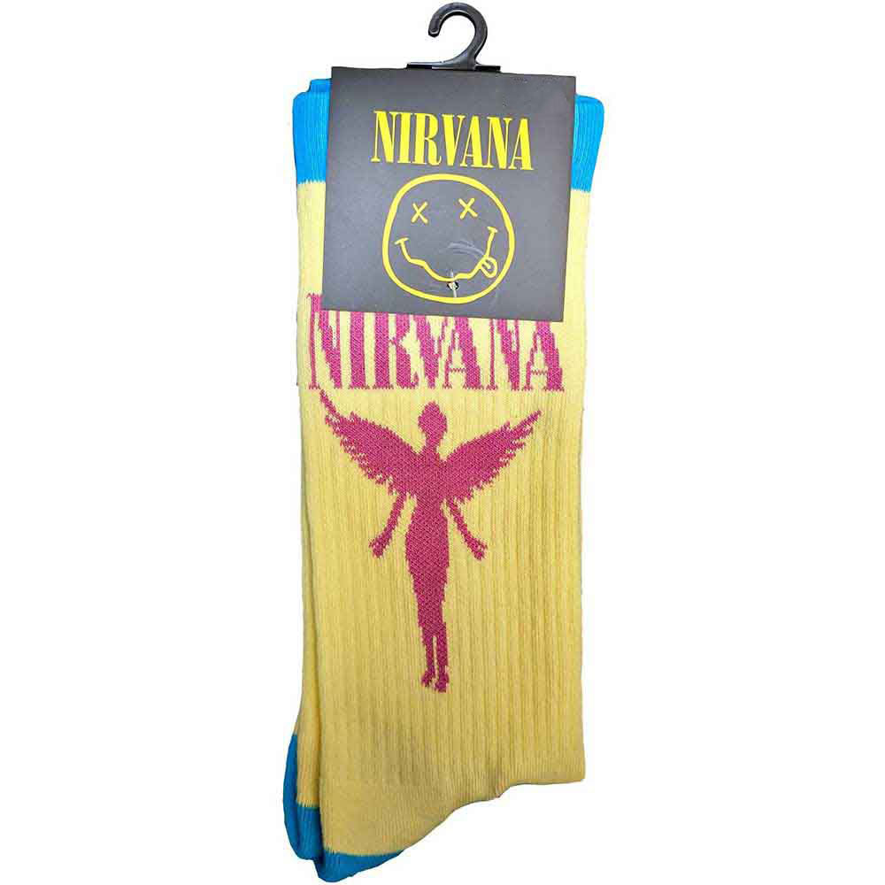 Nirvana Angelic (US Women's Shoe Size 6-9) Socks Back