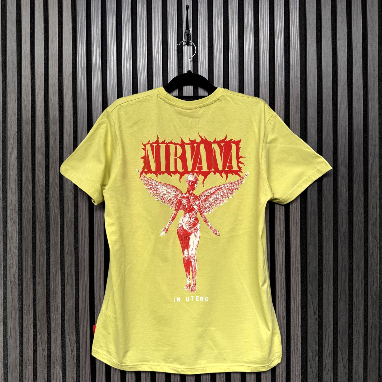 Nirvana In Utero Angel T-shirt Back