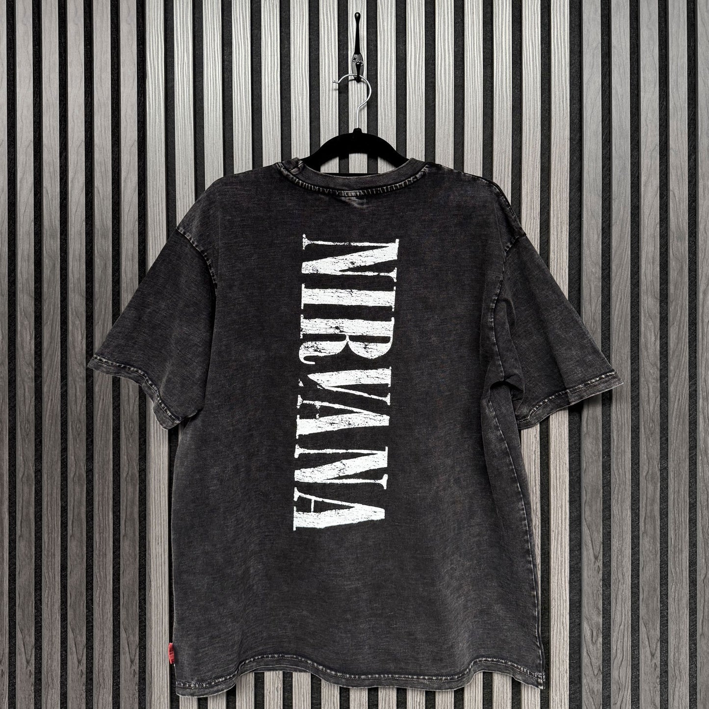 Nirvana In Utero Angel Wash Dip Dye & Wash T-shirt Back