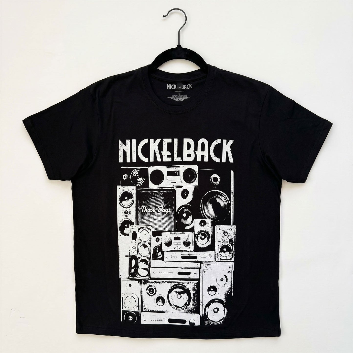 Nickelback Wall Speakers Carbon T-shirt Back