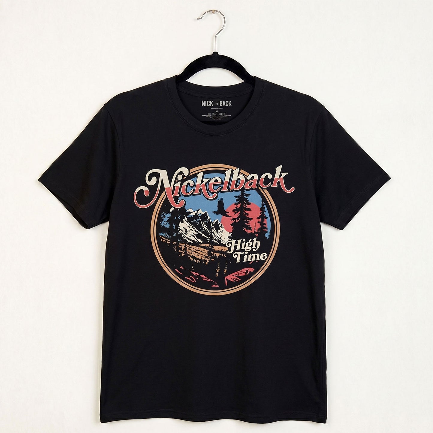 Nickelback High Time Carbon T-shirt Back