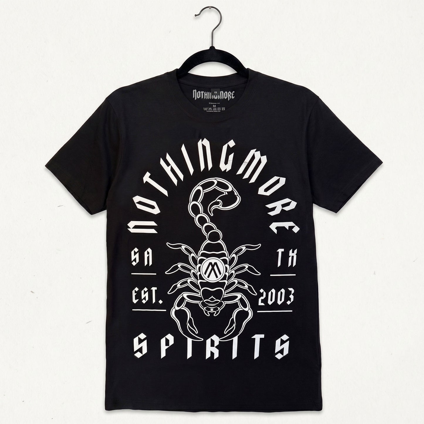 Nothing More Scorpion Carbon T-shirt Back