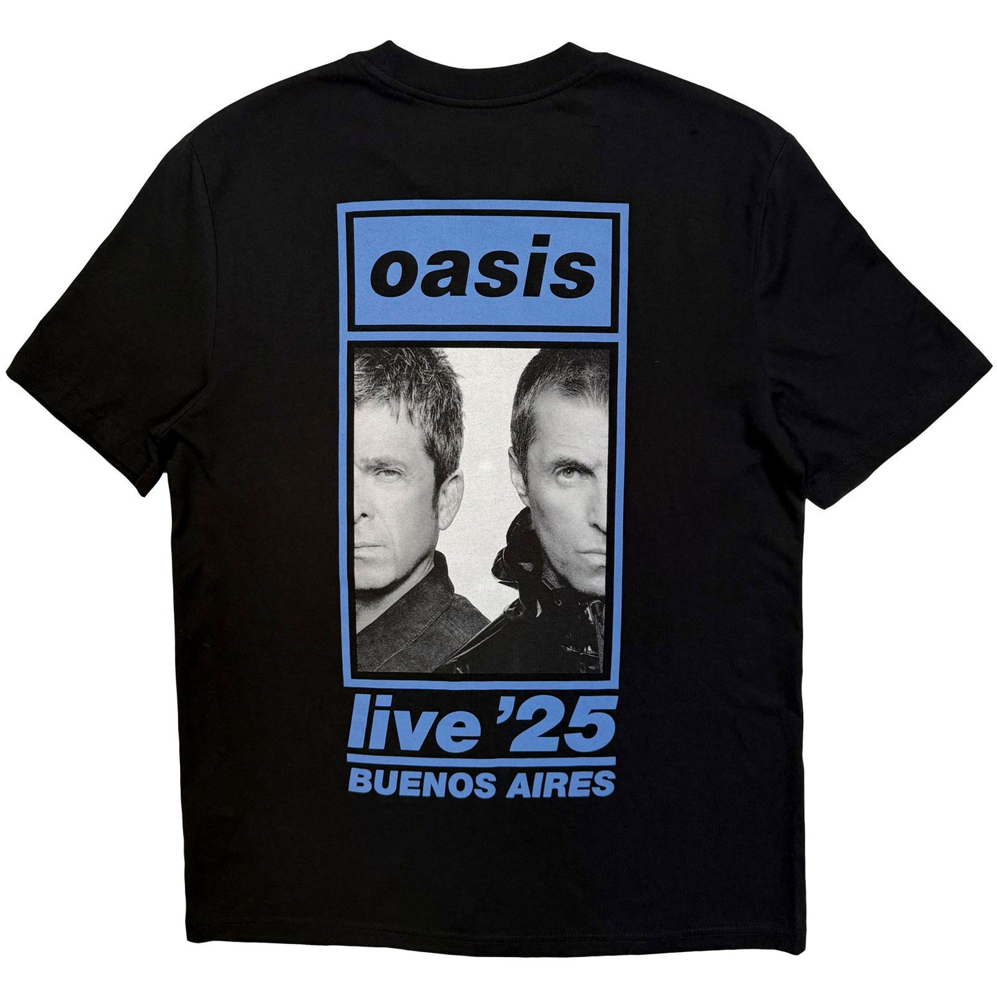 Oasis Live '25 Buenos Aires Half Face T-shirt Back