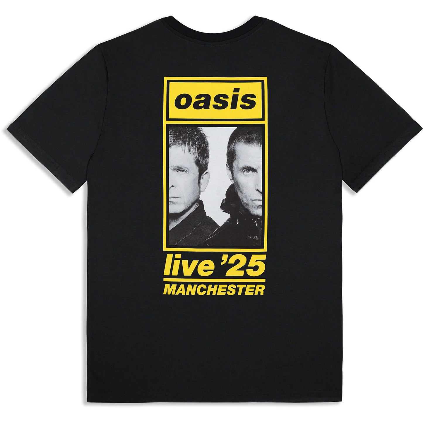 Oasis Manchester 20 July Event T-shirt Back