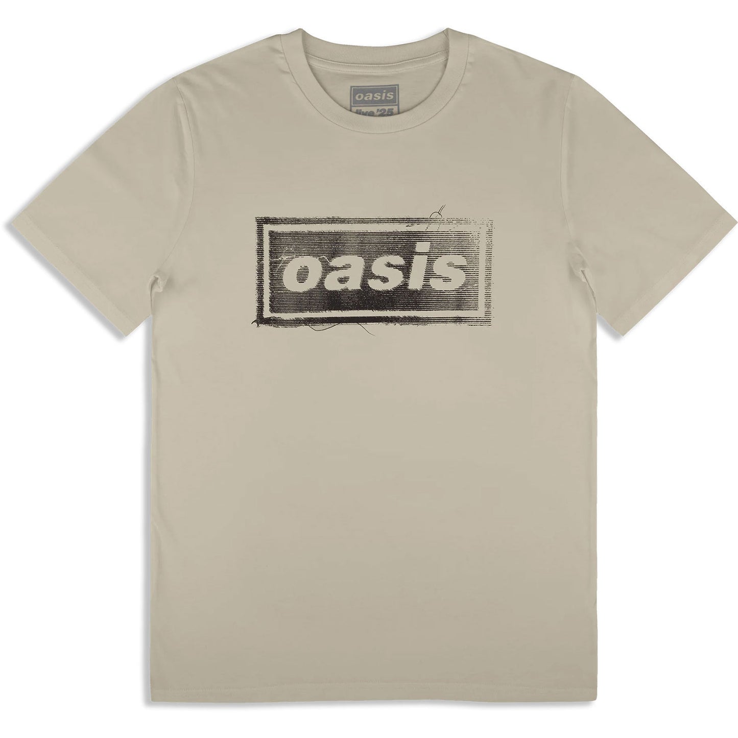 Oasis Thread Logo T-shirt Front