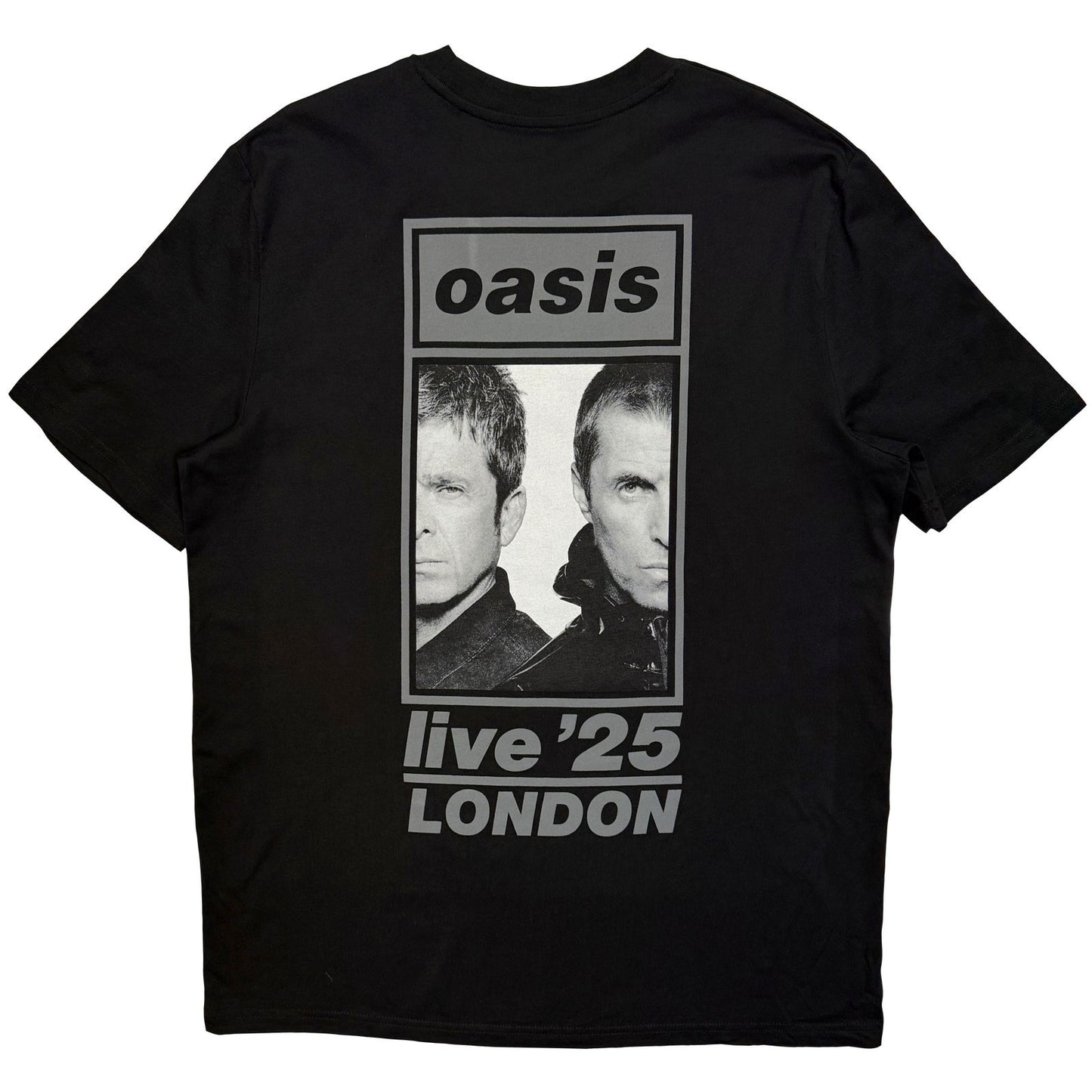 Oasis London 28 Sept Event T-shirt Back