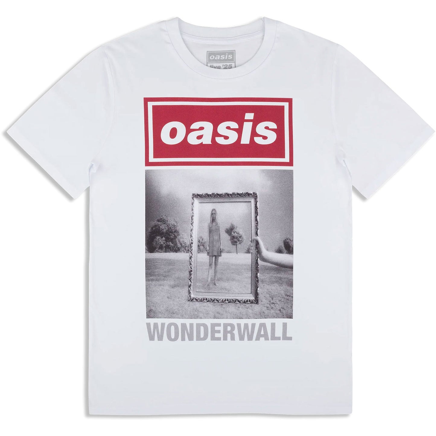 Oasis Wonderwall Single Cover T-shirt Front