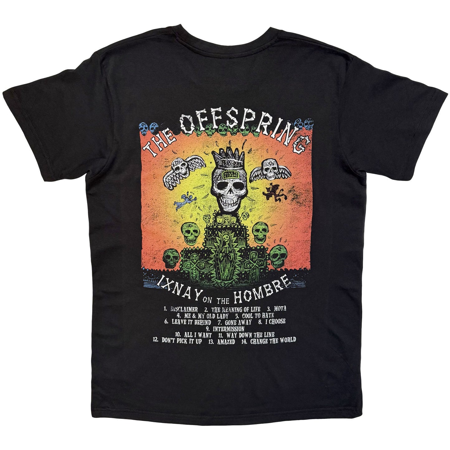 Offspring Ixnay On The Hombre Carbon T-shirt Back