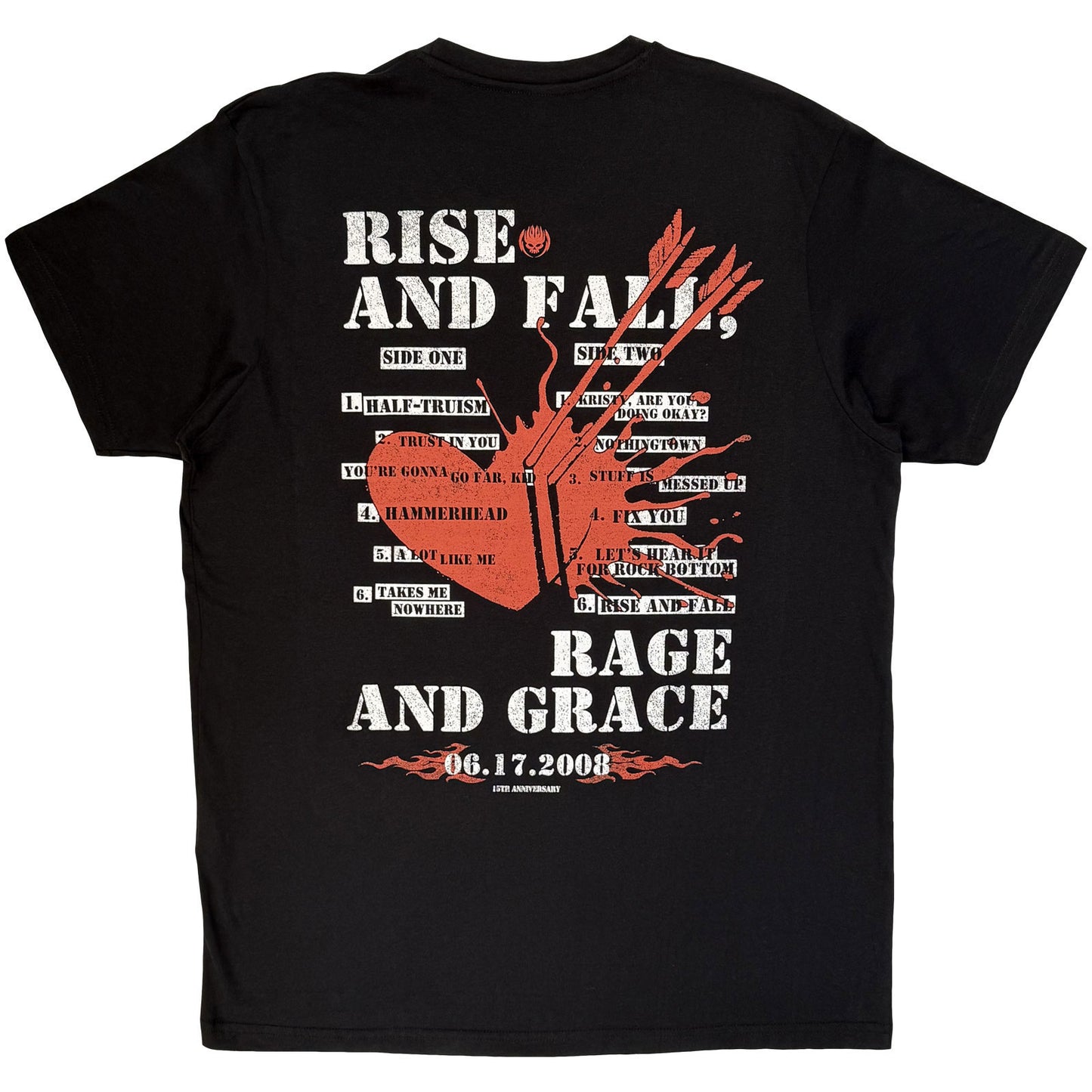 Offspring Rise And Fall Carbon T-shirt Back