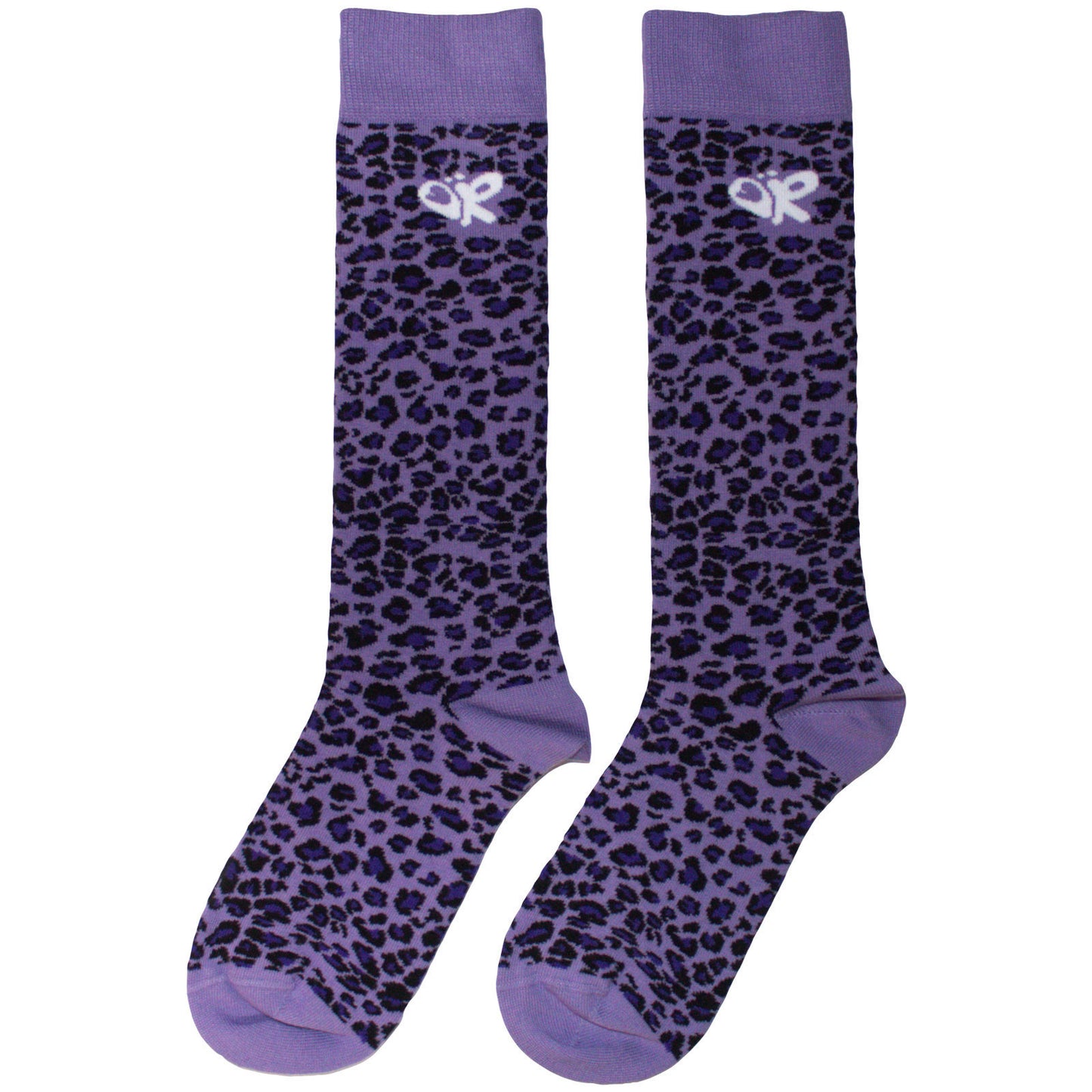 Olivia Rodrigo Leopard Print (US Women's Shoe Size 6-9) Socks Back
