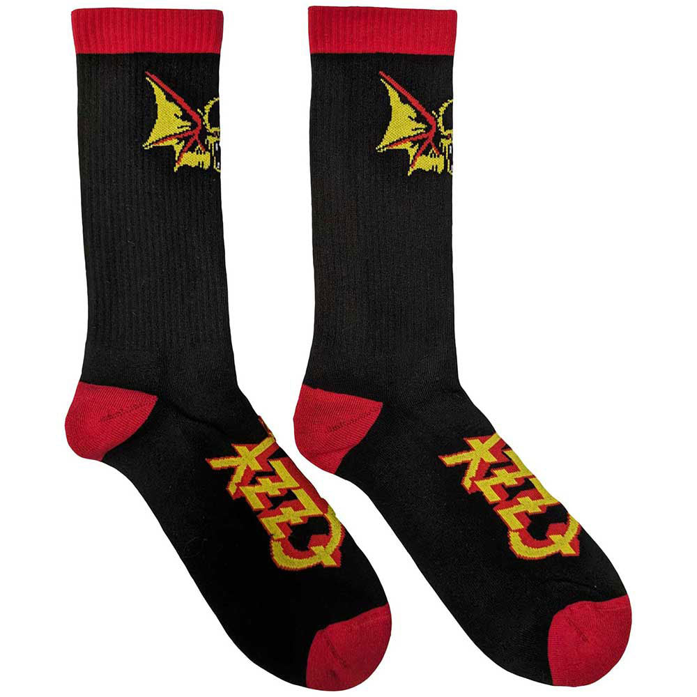 Ozzy Osbourne Bat (US Men's Shoe Size 8-12) Socks Front