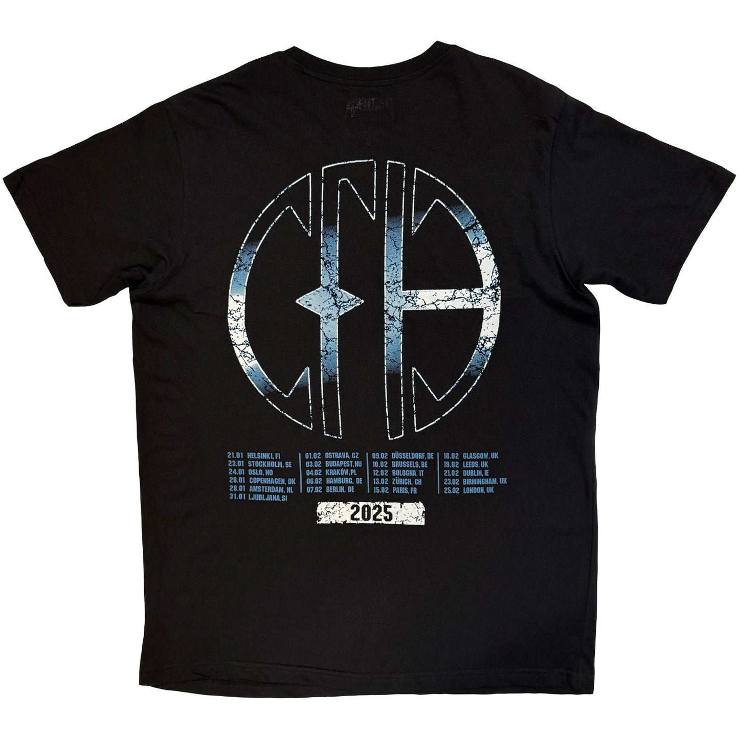 Pantera Cowboys From Hell Tour '25 T-shirt Back