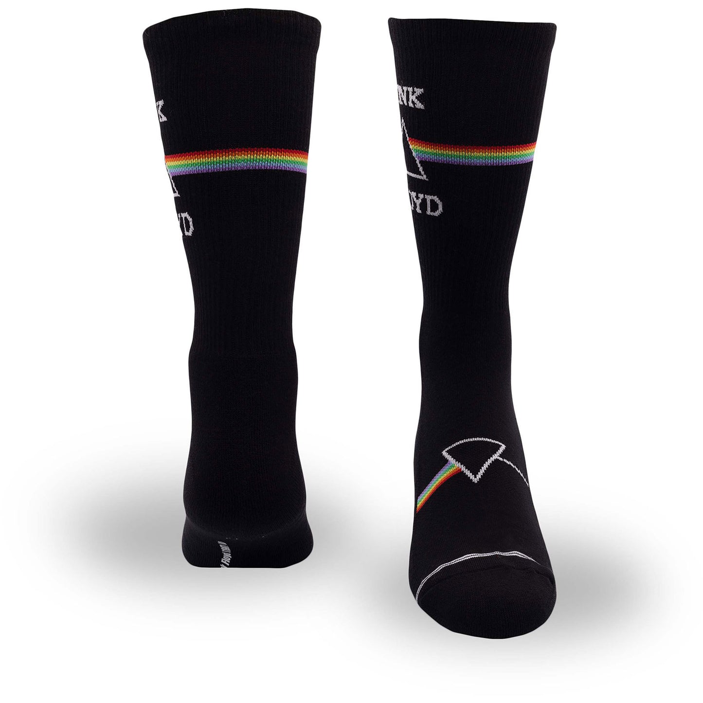 Pink Floyd Dark Side Of The Moon (US Men's Shoe Size 8-12) Socks Front