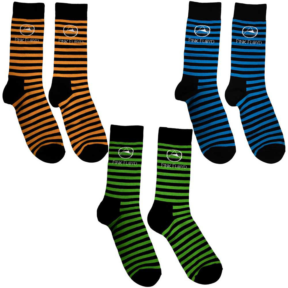Pink Floyd Mono Prism (US Men's Shoe Size 8-12) Socks Alt 2