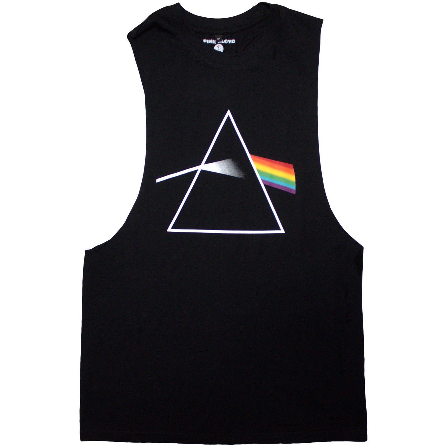 Pink Floyd Dark Side Of The Moon Album Tank Top Mens Tank Back