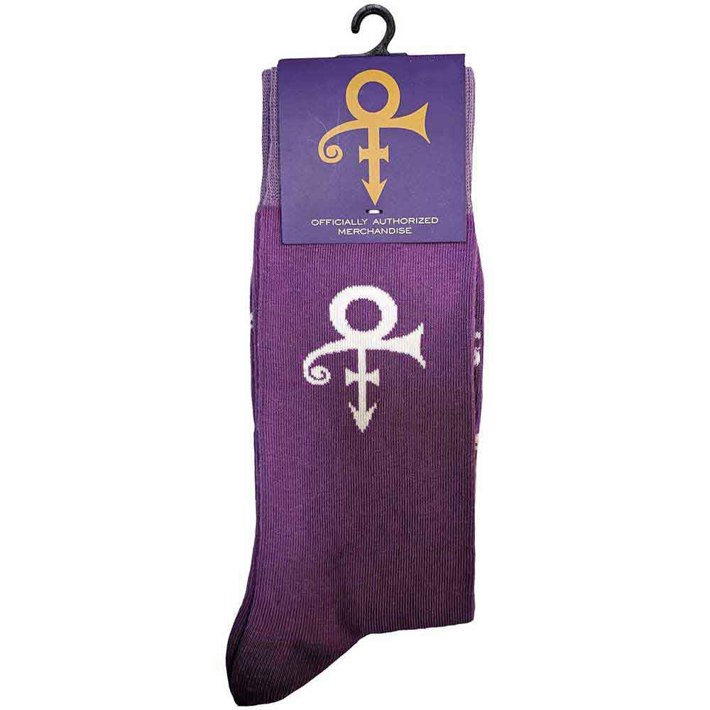 Prince Symbol (US Women's Shoe Size 6-9) Socks Back