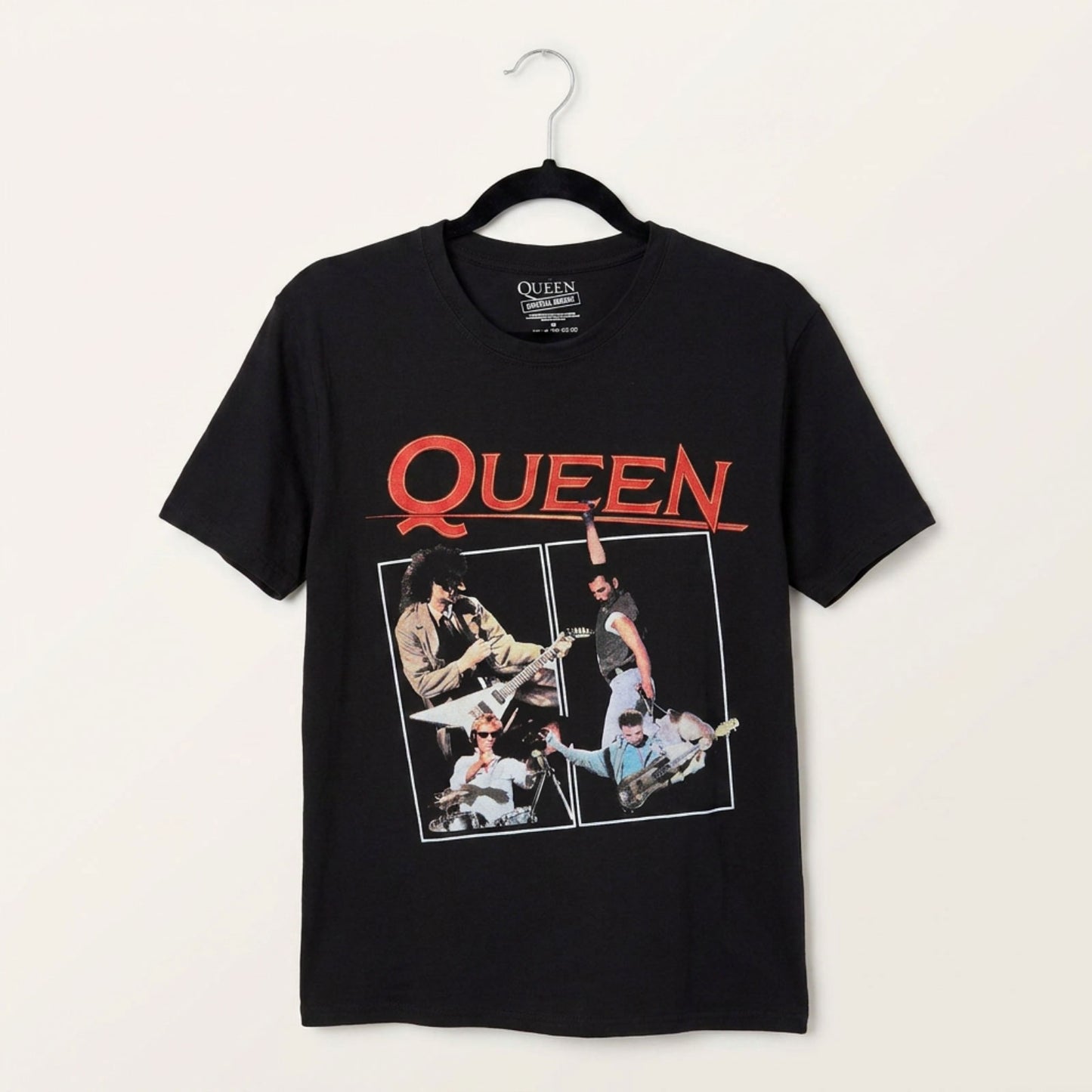 Queen Poster Carbon T-shirt Back