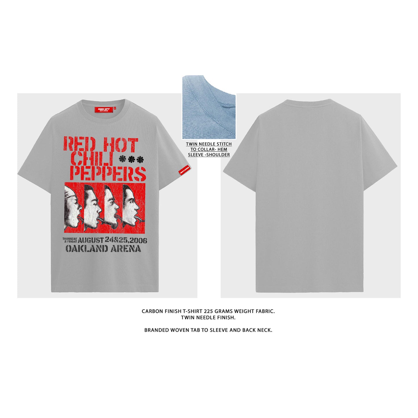 Red Hot Chili Peppers Oakland Arena T-shirt Alt 2