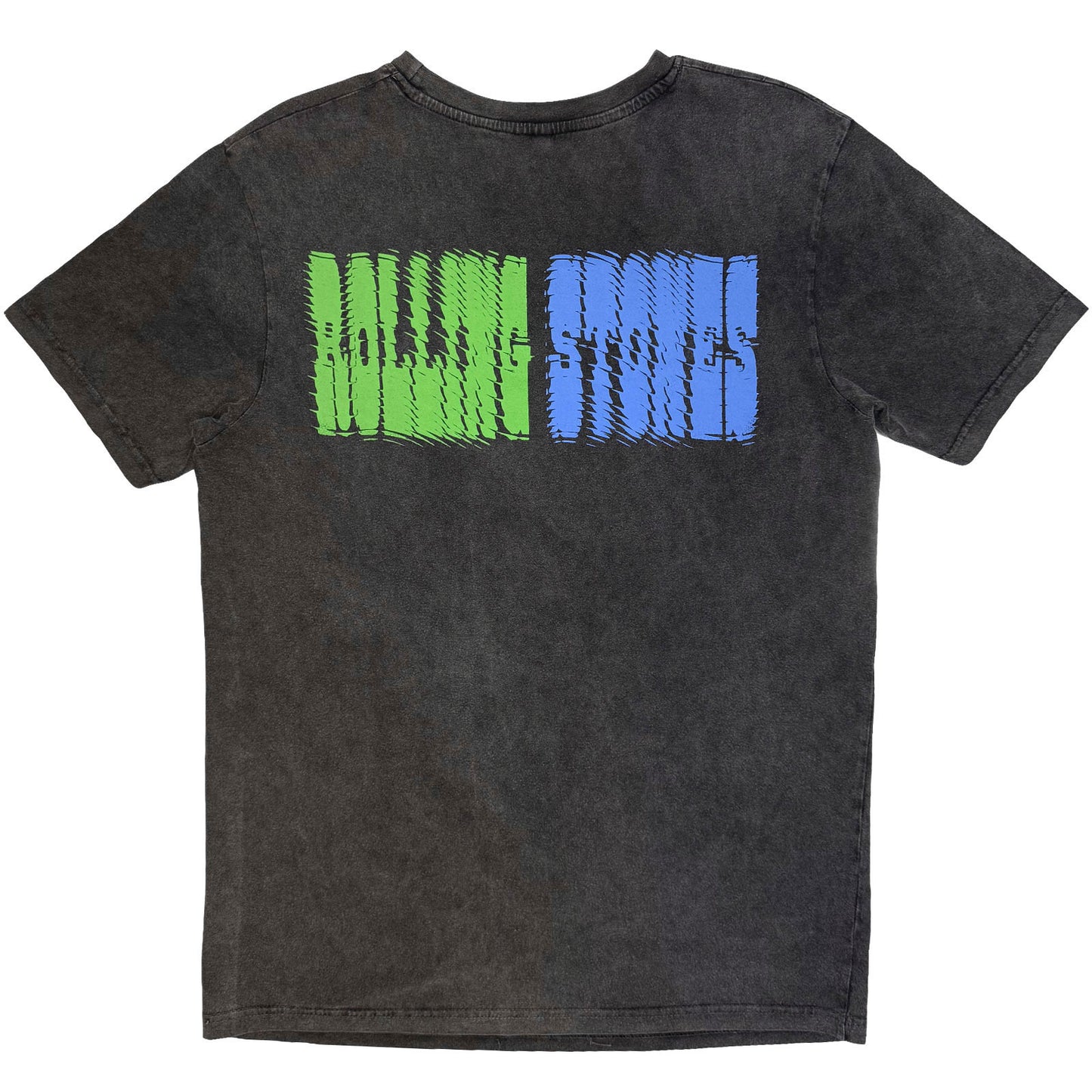 Rolling Stones Distorted Tongue Dip Dye & Wash T-shirt Back