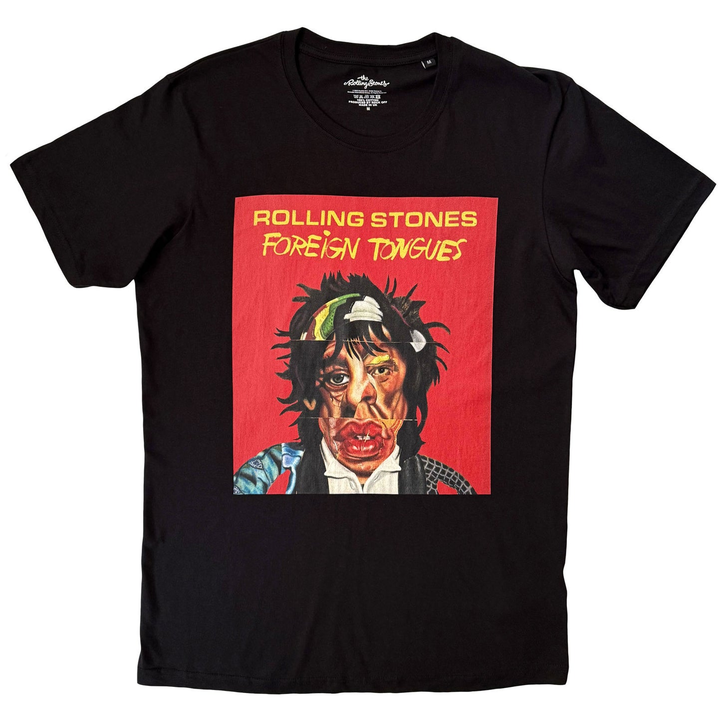Rolling Stones Foreign Tongues T-shirt Front