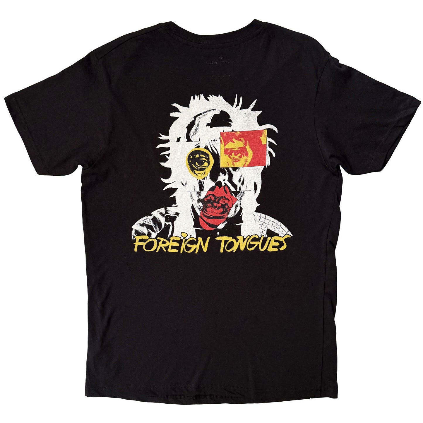 Rolling Stones Foreign Tongues Pocket Logo T-shirt Back