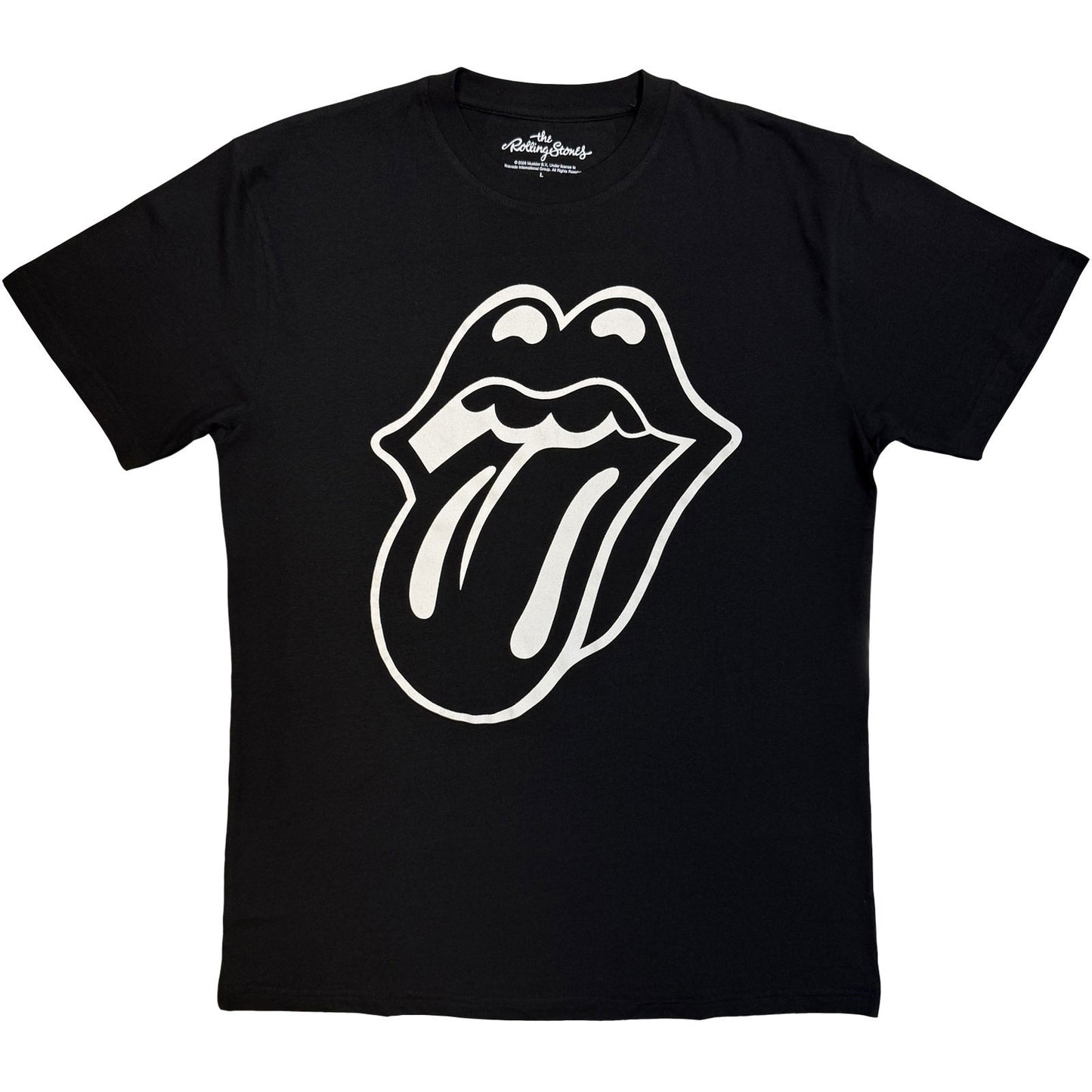 Rolling Stones Classic Tongue Mono T-shirt Front