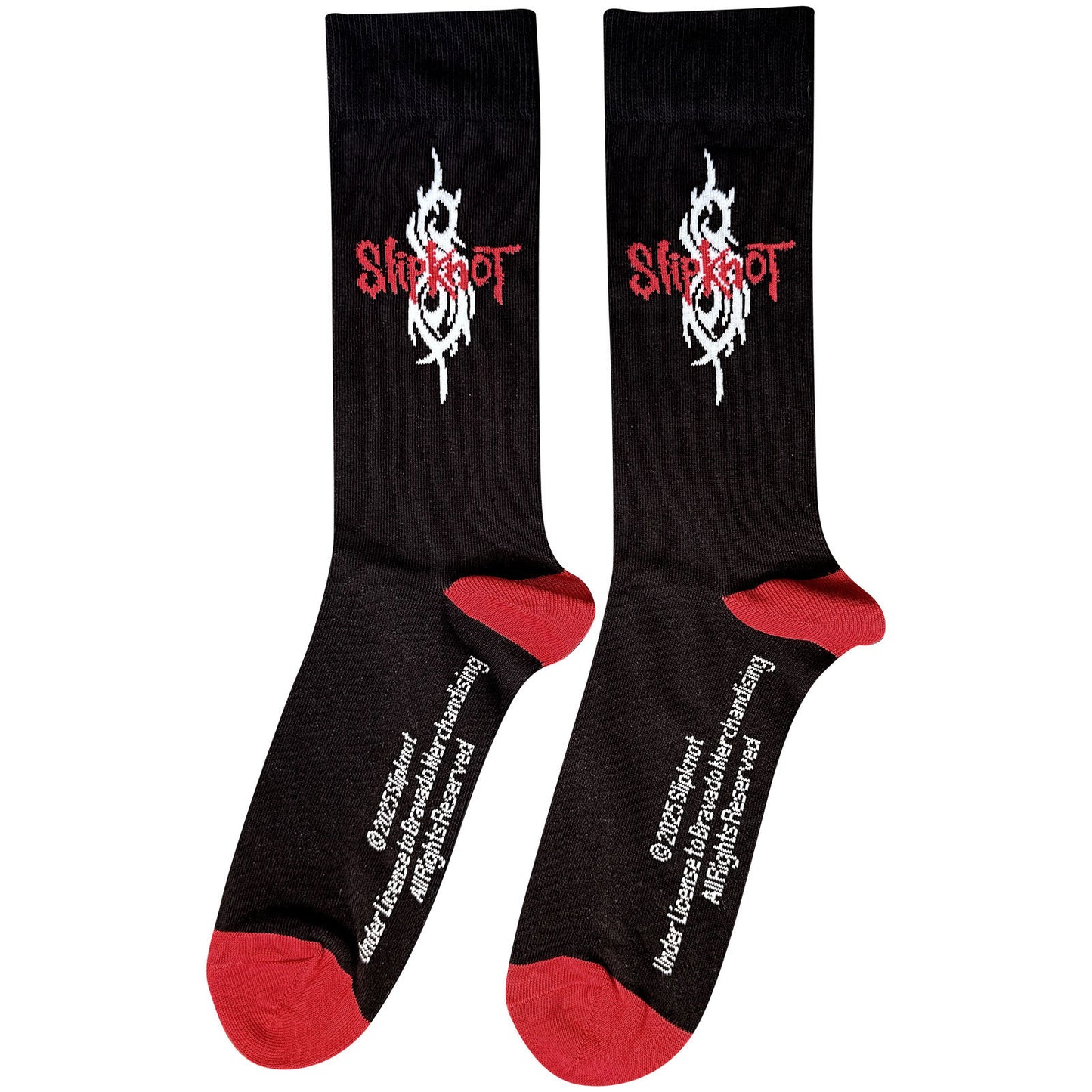 Slipknot Tribal S Text (US Men's Shoe Size 8-12) Socks Alt 2