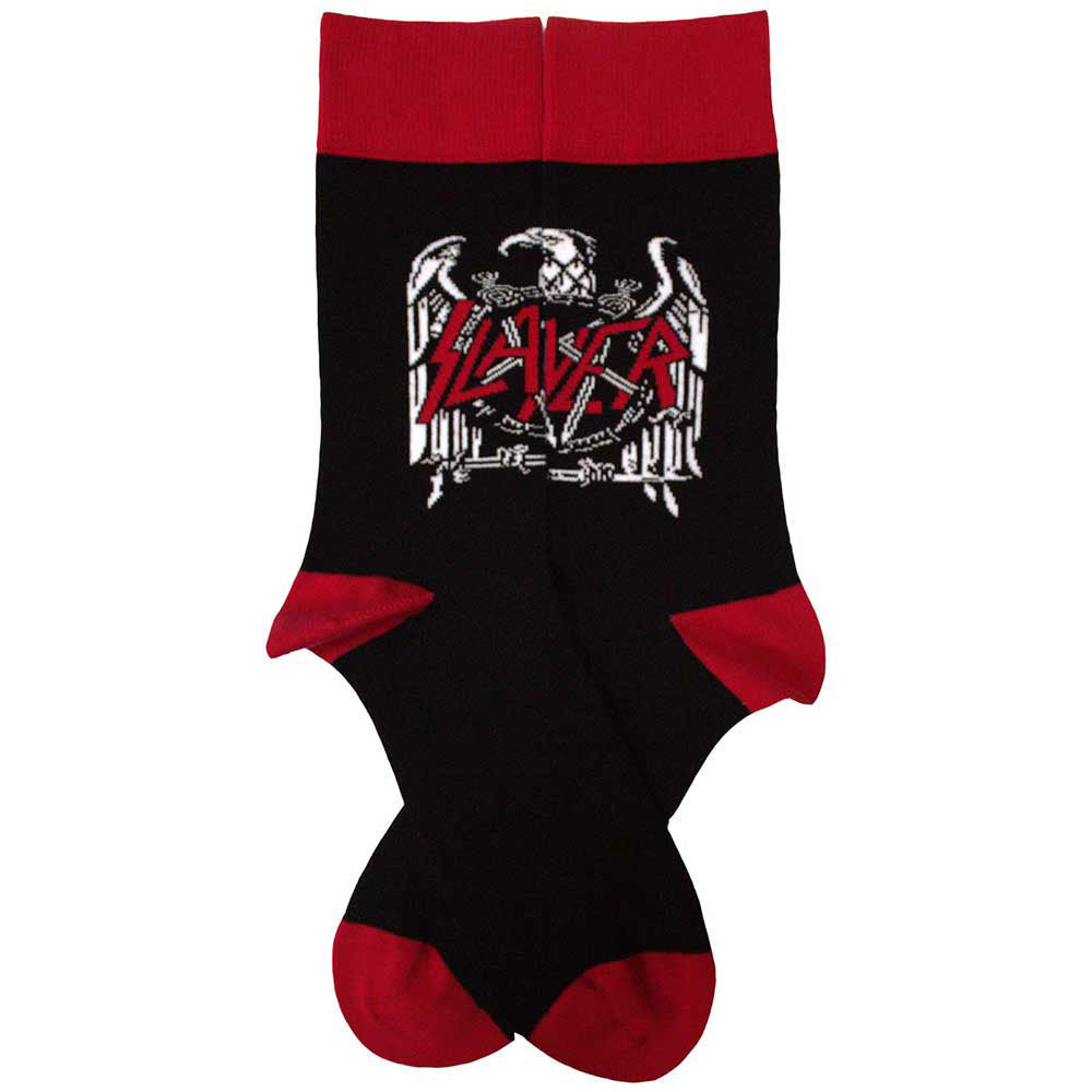 Slayer Eagle Crest (US Women's Shoe Size 6-9) Socks Back